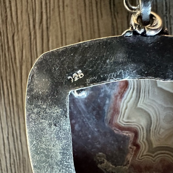 0327 Crazy Lace Agate Biwa Pearl Bracelet Handmade Silver Gemstone Jewelry - Picture 8 of 9